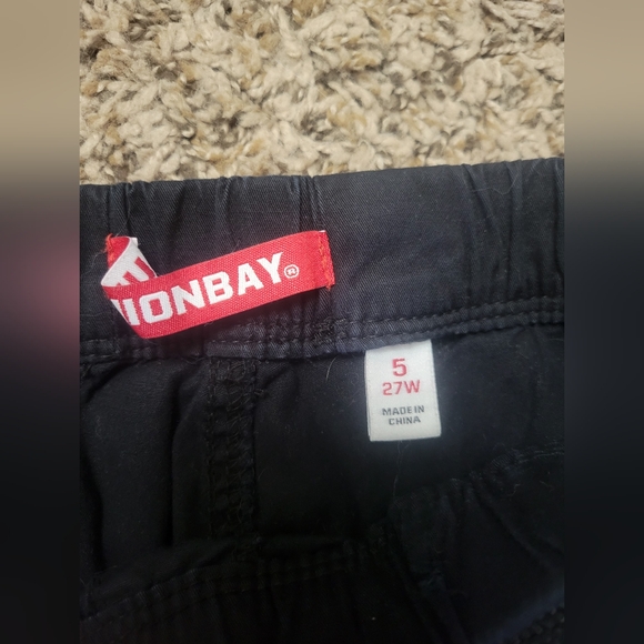 Union Bay Women's Black Joggers - Picture 2 of 3
